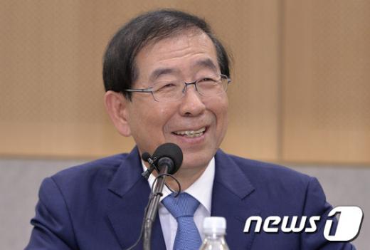'박원순 시장 사돈' 박원순 서울시장. /자료사진=뉴스1