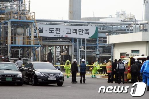 '이수화학 불산누출' /자료사진=뉴스1