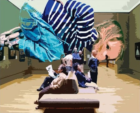 Playing in the gallery /사진제공=아트1