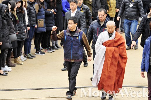 [한상균 기자회견] 국민의 눈 쏠린 '퇴거부터 체포까지'(종합)