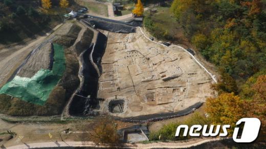 공주 공산성 발굴지 전경. /사진=뉴스1