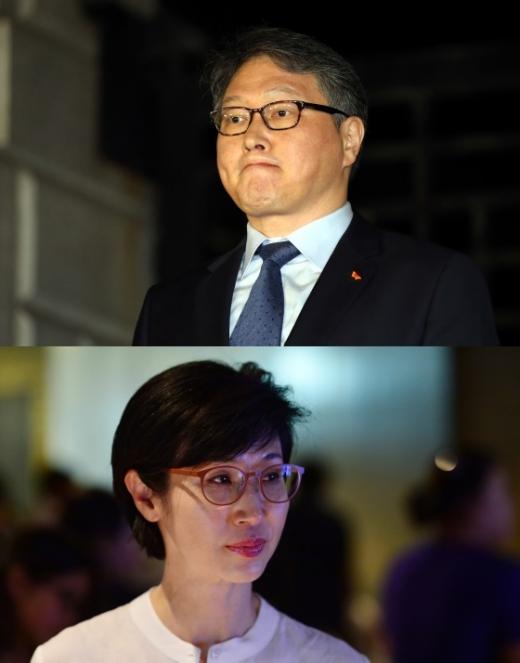 최태원 SK그룹 회장과 노소영 아트센터 나비관장/사진=뉴스1DB
