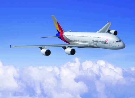 아시아나 항공기 A380-2. 사진=뉴스1(아시아나항공 제공)