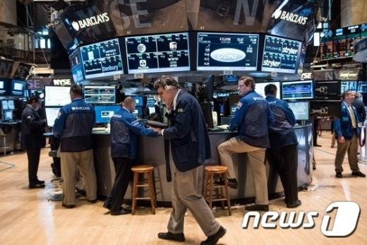 뉴욕증권거래소(NYSE). /사진=뉴스1(AFP 제공)