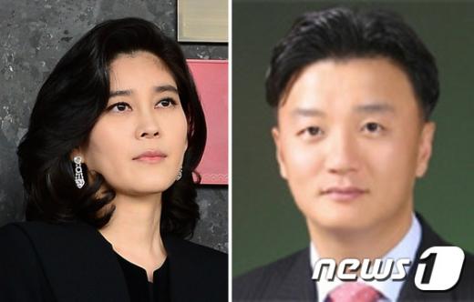 이부진 사장과 임우재 고문/사진=뉴스1