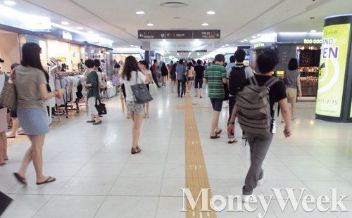 강남역 지하상가. /사진=머니위크 DB