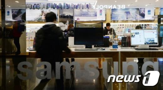 '삼성디스플레이' 서울 서초동 삼성전자 홍보관. /사진=뉴스1