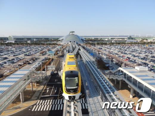 인천국제공항 자기부상열차 모습. /사진=뉴스1
