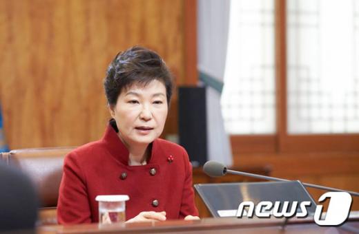 '중국 사드' 박근혜 대통령. /자료사진=뉴스1