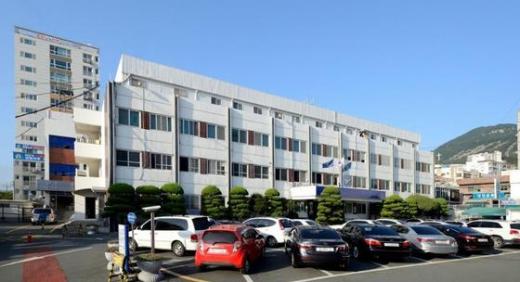 화재가 발생한 호텔 /사진= 해운대경찰서 제공(뉴스1)