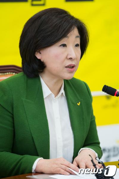 '테러방지법' '심상정 테러방지법' 정의당 심상정 대표. /자료사진=뉴스1