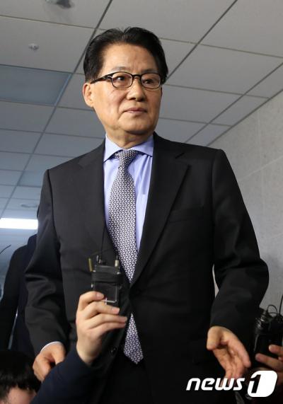 2일 오후 국민의당에 합류한 박지원 의원. /자료사진=뉴스1