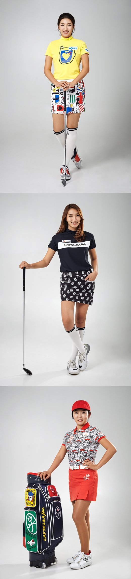 '시크, 엘레강스, 큐트'…KLPGA ‘김민선5, 김다나, 김현수’ S/S 화보 공개