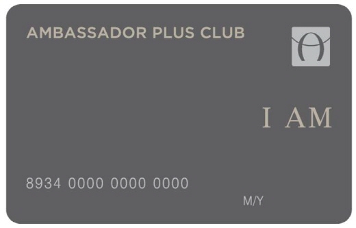  '앰배서더 플러스 클럽 아이엠(Ambassador Plus Club I AM, 아이엠)' 카드. /사진제공=앰배서더 호텔 그룹
