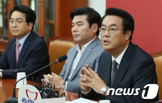 [새누리당 중진 연석회의] 비대위 혁신위 일원화 공감대(속보)