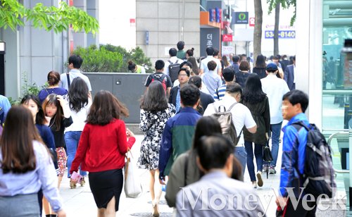 강남역 스케치. /사진=임한별 기자