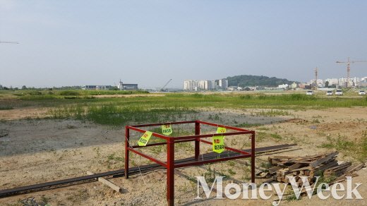 최근 매각이 불발된 마곡지구 대우조선해양 부지. /사진=김창성 기자