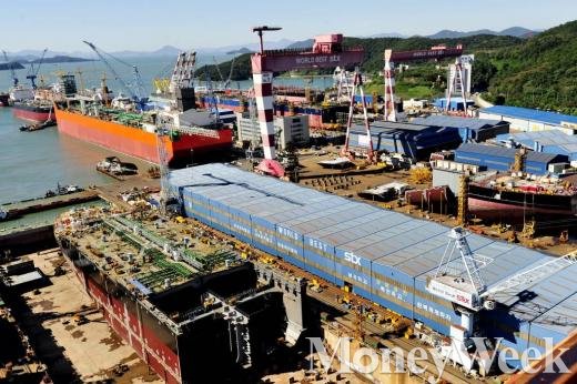 STX 조선소 /사진=임한별 기자