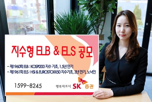 SK증권 ELS 2종 공모. /사진=머니위크(SK증권 제공)