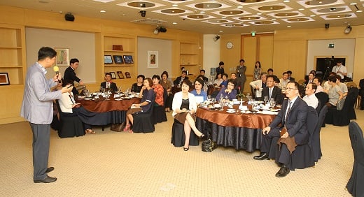 DGB생명은 15일 마포 서울가든호텔에서 VIP고객을 위한 '사례중심의 상속·증여·가업승계' 세미나를 개최했다. /사진=DGB생명