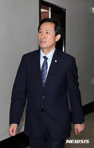상지대. 우상호 더불어민주당 원내대표. /자료사진=뉴시스