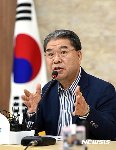 야간 자율학습. 이재정 경기도교육감. /자료사진=뉴시스