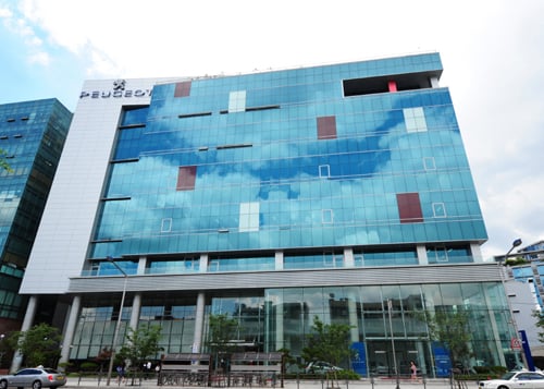 한불모터스 전경. /사진제공=한불모터스