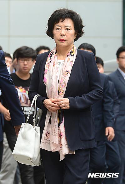롯데 신영자 구속영장 청구. /사진=뉴시스