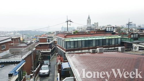 용산구 해방촌 전경. /사진=김창성 기자