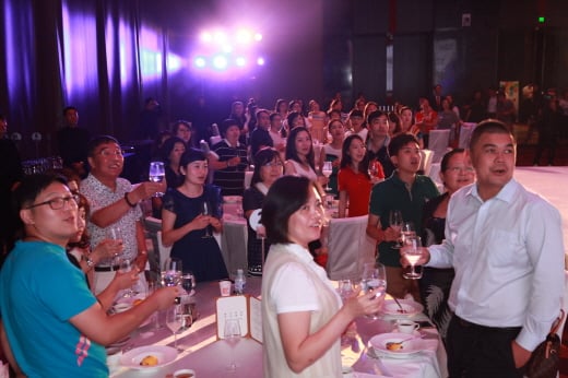 6일 중국 베이징 눠진호텔에서 열린 고가방한상품 설명회에 참석한 중국은행 VIP 고객들. /사진=한국관광공사