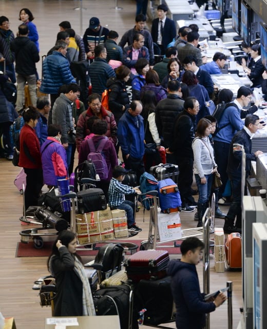 인천공항이 올해 초 수하물 처리 대란을 겪었다. /사진=뉴스1 허경 기자