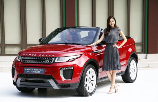 [머니S포토] 럭셔리 콤팩트 SUV 컨버터블, '레인지로버 이보크 컨버터블' 출시
