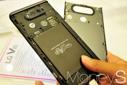 [머니S포토] 프리미엄 스마트폰 LG V20, 출시 전부터 심상찮다