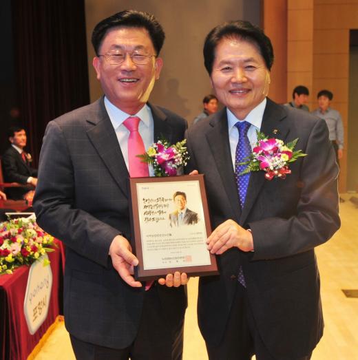 강인규 나주시장, '지역농업발전 선도인상' 수상