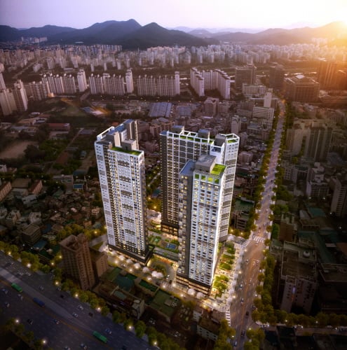 역세권 오피스텔 인기… e편한세상 독산더타워