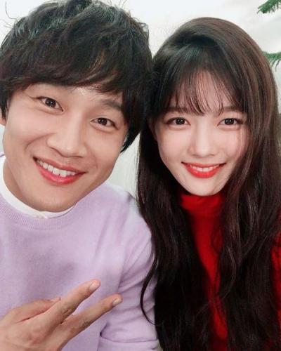 1박2일 김유정. 왼쪽부터 차태현, 김유정. /사진=김유정 인스타그램