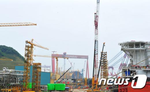 현대중공업 사망사고. /자료사진=뉴스1