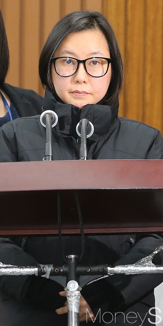 [머니S포토] 국조특위 2차 청문회에 출석한 최순실씨 조카 장시호