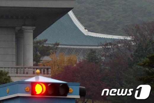 청와대 홈페이지. 박근혜 탄핵. 사진은 청와대. /사진=뉴스1
