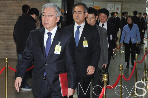김상률 전 청와대 교육문화수석(앞에서 두 번째) /사진=사진공동취재단