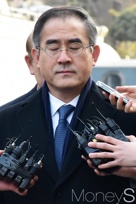 [머니S포토] 탄핵심판 7차 변론, 두눈 질끈 감은 김상률 전 수석