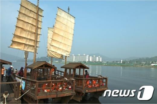나주시, 설 연휴 한복 입고 황포돛대 타면 '요금 반값'