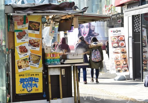 동대문 시장 주변 거리. /사진=임한별 기자