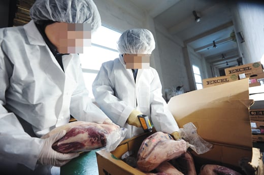 경기도 광주 육류냉동창고. /사진=머니투데이 DB