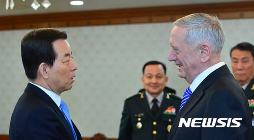 [속보] 한미 국방장관 회담 시작