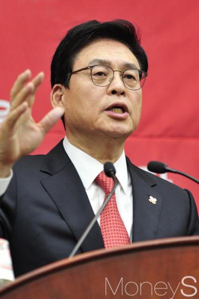 정우택 오늘 교섭단체 연설. /자료사진=임한별 기자