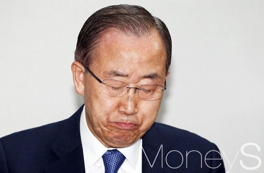 썰전 유시민. 반기문 중도하차. 사진은 반기문 유엔사무총장. /사진=임한별 기자