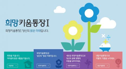 희망키움통장 자격요건. 내일키움통장. /자료사진=홈페이지 캡처
