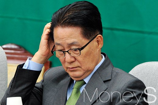 대통령 대면조사 불투명. 사진은 박지원 국민의당 대표. /사진=임한별 기자
