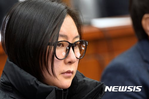 최순실씨의 조카 장시호씨. /사진=뉴시스DB